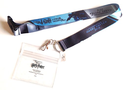 0741498986437 - UNIVERSAL STUDIOS WIZARDING WORLD CELEBRATION OF HARRY POTTER 2016 LIMITED RELEASE PIN AND ID LANYARD