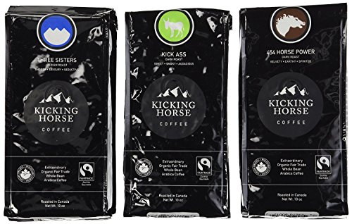 0741533910298 - KICKING HORSE COFFEE WHOLE BEAN VARIETY PACK (PACK OF 6, 2 OF EACH FLAVOR)