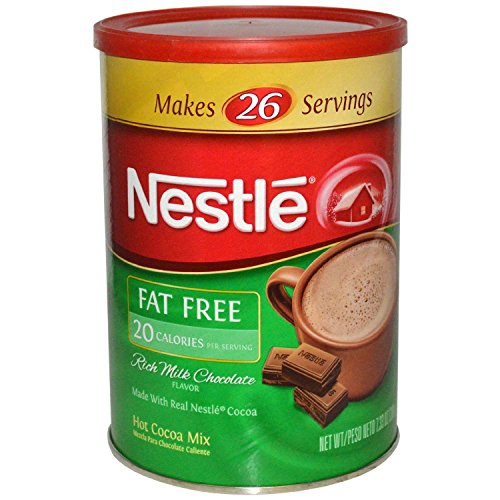 0741533914586 - NESTLE FAT FREE HOT CHOCOLATE COCOA MIX, 7.33 OUNCE CANISTER (PACK OF 3)
