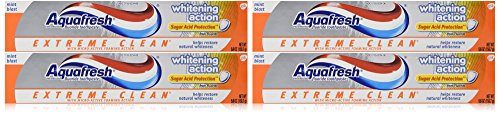 0741655191094 - AQUAFRESH EXTREME CLEAN WHITENING ACTION TOOTHPASTE, 5.6-OUNCE (PACK OF 4)