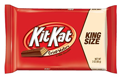 0741655205173 - KIT KAT CANDY BAR, CRISP WAFERS IN MILK CHOCOLATE, 3-OUNCE BARS (PACK OF 24)