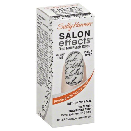 0074170378665 - SALON EFFECTS LOVE LETTER VALENTINE'S LIMITED EDITION NAIL STRIPS 1 KIT