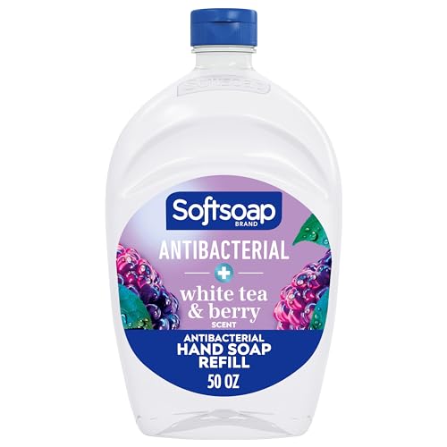 0074182463236 - SOFTSOAP ANTIBACTERIAL LIQUID HAND SOAP REFILL, WHITE TEA & BERRY SCENTED HAND SOAP, 50 OUNCE