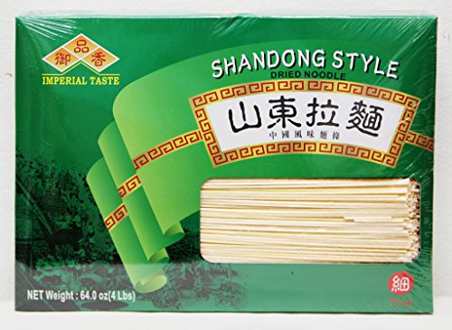 0741861063970 - SHANDONG STYLE IMPERIAL TASTE DRIED NOODLE -THIN, 4LBS X 2PK