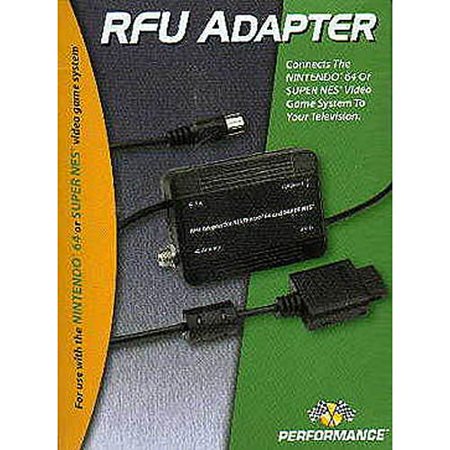 0741948000676 - RFU ADAPTER FOR THE NINTENDO 64 GAME SYSTEM