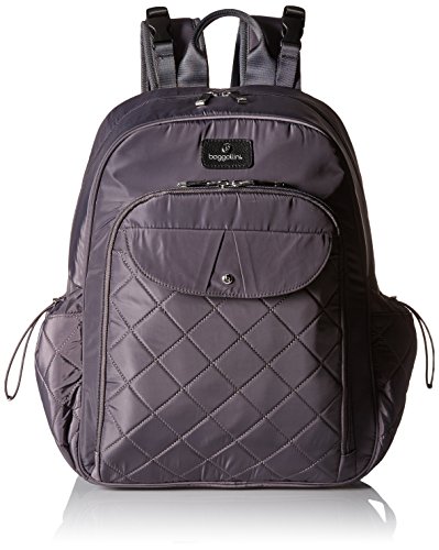 0741980851045 - BG BY BAGGALLINI READY TO RUN BABY SMK BACKPACK, SMOKE, ONE SIZE