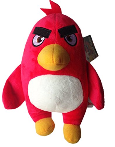 0742010049814 - 7INCH ANGRY BIRDS MOVIE RED PLUSH STUFF DOLL FIGURE TOY