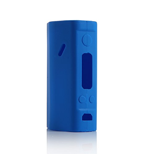7420453951583 - WISMEC REULEAUX RX200 RX 200 SILICONE PROTECTIVE GEL SKIN CASE COVER FITS FOR WISMEC DNA200 DNA 200 TC VW BOX MOD (BLUE)