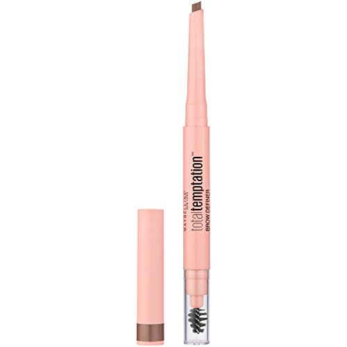 0742117637112 - MAYBELLINE TOTAL TEMPTATION EYEBROW DEFINER PENCIL, SOFT BROWN, 1 COUNT