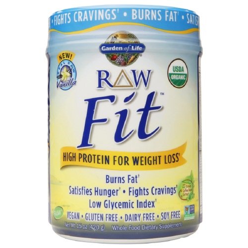 0742137860811 - GARDEN OF LIFE RAW FIT HIGH PROTEIN FOR WEIGHT LOSS, VANILLA 14.8 OZ (420 GRM) PACK OF 1