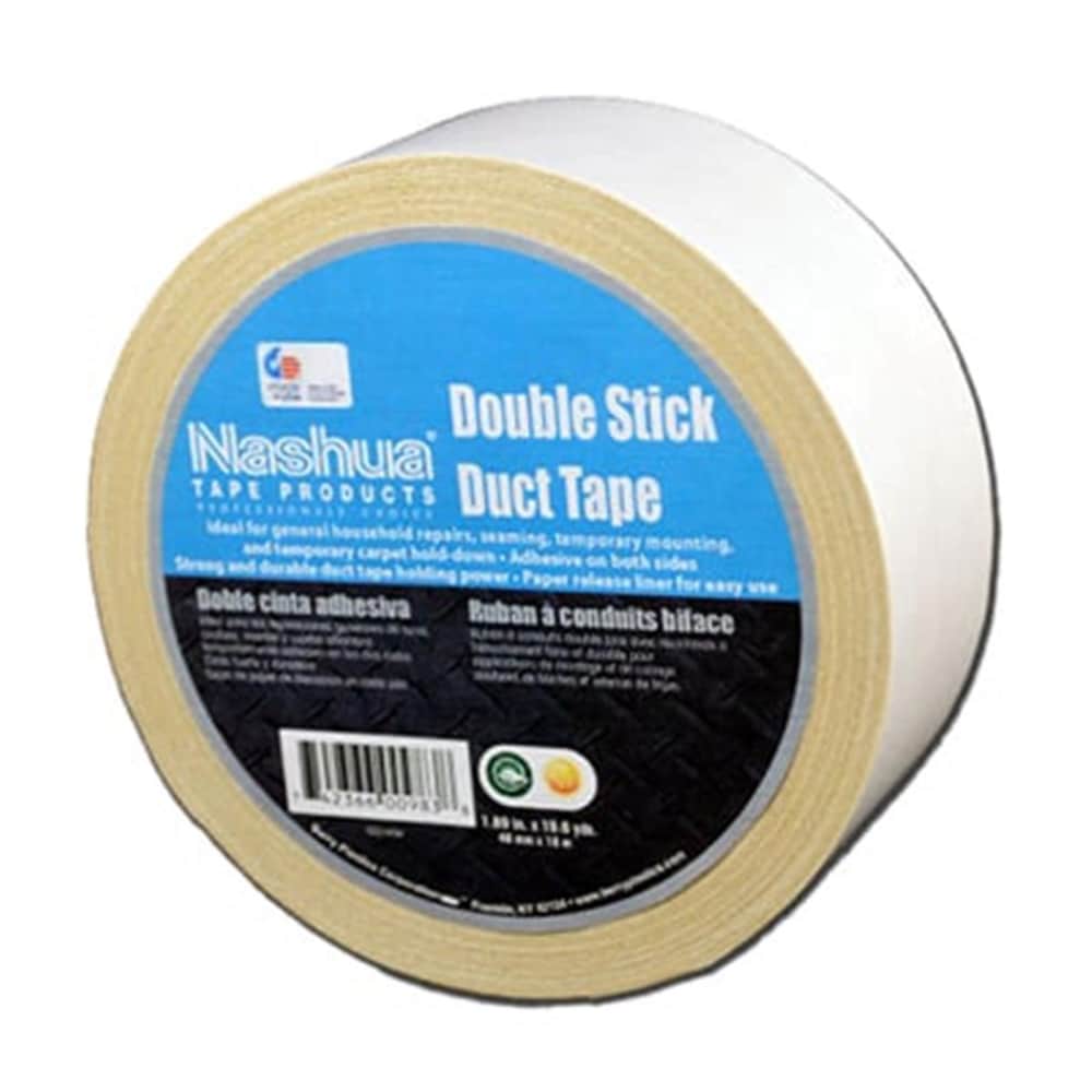 0074236600983 - BERRY PLASTICS 1087287 DOUBLE STICK DUCT TAPE- 1.89 IN. X 20 YD
