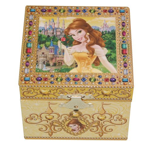 0742416149156 - DISNEY PARKS EXCLUSIVE BELLE BEAUTY & THE BEAST MUSICAL JEWELRY BOX