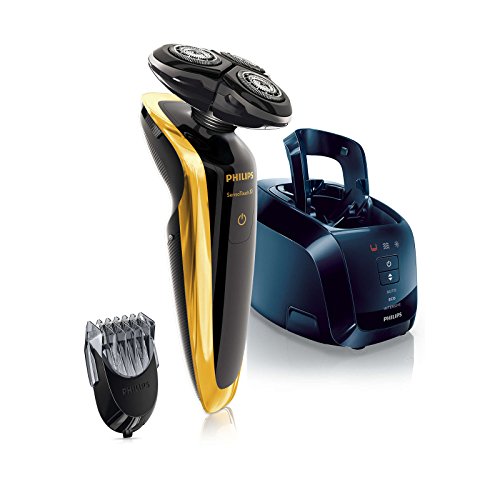 7425604636692 - PHILIPS SHAVER SERIES 9000 SENSOTOUCH WET & DRY ELECTRIC SHAVER RQ1297/23 24K GOLD PLATED ULTRATRACK & GYROFLEX 3D TRIMMER & STYLER JET CLEAN
