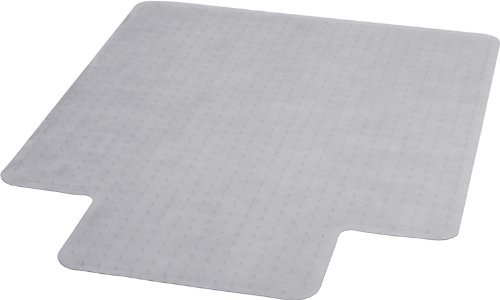 7426603182197 - FLASH FURNITURE MAT-CM11113FD-GG 36-INCH BY 48-INCH CARPET CHAIRMAT WITH LIP, CLEAR (2, CLEAR)