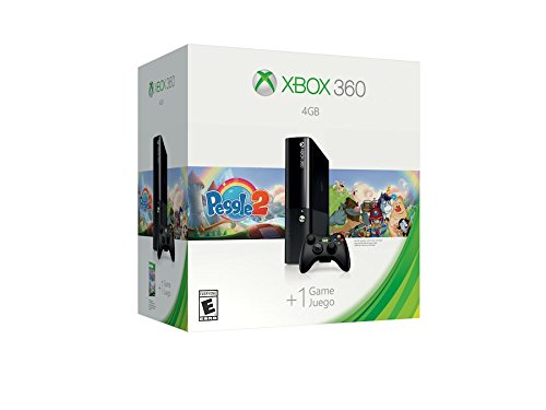 7426900948984 - XBOX 360 4GB SYSTEM CONSOLE WITH PEGGLE 2 BUNDLE