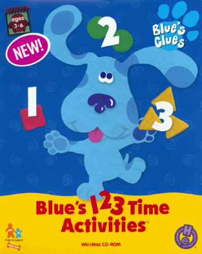 0742725175501 - BLUE'S CLUES 123 TIME ACTIVITIES