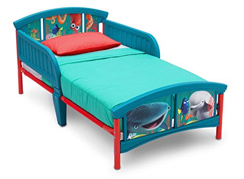 0742741130256 - DELTA CHILDREN PLASTIC TODDLER BED, DISNEY/PIXAR FINDING DORY
