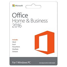 7427457071088 - MICROSOFT T5D-02375 OFFICE 2016 HOME & BUSINESS PKC ENGLISH