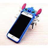0742790841806 - CUTE 3D CARTOON LILO STITCH CELLPHONE CASES FOR APPLE IPHONE,RONTEL GEL RUBBER FULL PROTECTIVE SKIN SOFT SILICON PHONE COVER FOR IPHONE 6 6S 7 7S PLUS (IPHONE 6 6S)