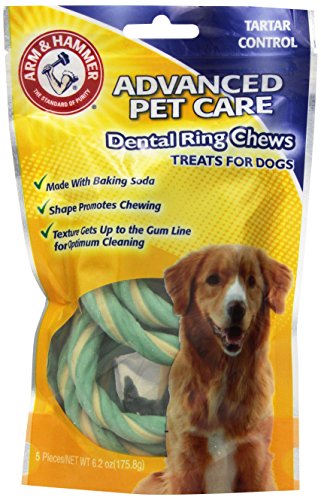 0742797734262 - ARM AND HAMMER DENTAL RING CHEWS FOR DOGS