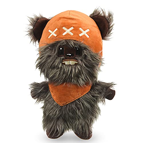0742797926469 - STAR WARS DOG TOY EWOK PLUSH ROPE FRISBEE DOG TOY | PLUSH STAR WARS SQUEAKY DOG TOY | ADORABLE TOYS FOR ALL DOGS, OFFICIAL DOG TOY PRODUCT OF STAR WARS FOR PETS