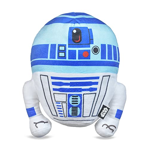 0742797936888 - STAR WARS 9 R2-D2 PLUSH SQUEAKER TOY | 9” R2-D2 PLUSH SQUEAKER PET TOY | STAR WARS TOY FOR DOGS R2-D2 STUFFED ANIMAL 9 INCH | DOG CHEW TOY, SQUEAKY DOG TOY