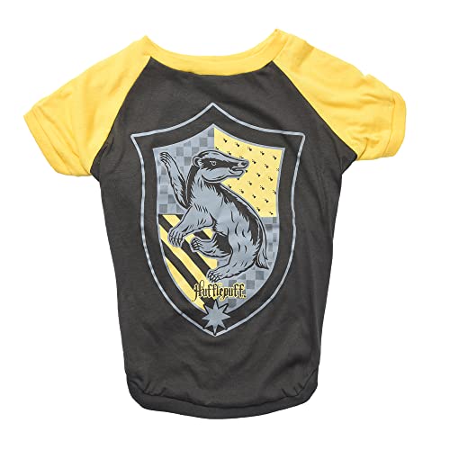 0742797938189 - HARRY POTTER HUFFLEPUFF PET T-SHIRT IN SIZE MEDIUM| MEDIUM DOG T-SHIRT, HARRY POTTER DOG SHIRT | HARRY POTTER DOG APPAREL & ACCESSORIES FOR HOGWARTS HOUSES, HUFFLEPUFF
