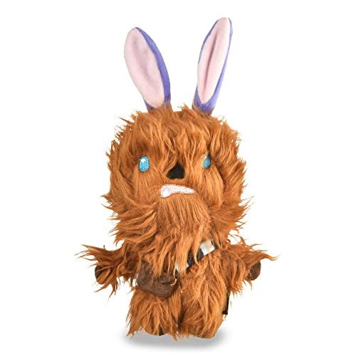 0742797940243 - STAR WARS: EASTER 6 CHEWBACCA BUNNY SQUEAKER PET TOY | 6” STAR WARS PLUSH SQUEAKER EASTER CHEWBACCA PET TOY | STAR WARS TOY FOR DOGS EASTER STUFFED CHEWBACCA 6 INCH