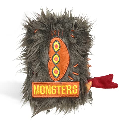 0742797940663 - HARRY POTTER: MONSTER BOOK CRINKLE PET TOY | MONSTER BOOK FROM HARRY POTTER DOG TOY VERSION | FUZZY AND CRINKLY DOG TOY INSPIRED BY WIZARDING WORLD, 1 COUNT