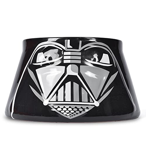 0742797941691 - STAR WARS FOR PETS DARTH VADER DOG FOOD OR WATER BOWL | CERAMIC REDUCE SPILL DESIGN PET FOOD BOWL IN DARTH VADER DESIGN | OFFICIAL PETS PRODUCTS & GIFTS FOR STAR WARS FANS