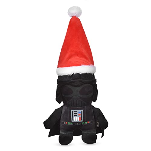 0742797992952 - STAR WARS FOR PETS DOG TOY DARTH VADER TOY FOR HOLIDAYS | SANTA DARTH VADER DOG SQUEAKY TOY DOG CHEW TOY | HOLIDAY DOG TOY STAR WARS PLUSH TOYS | 6 INCH SMALL DOG TOY