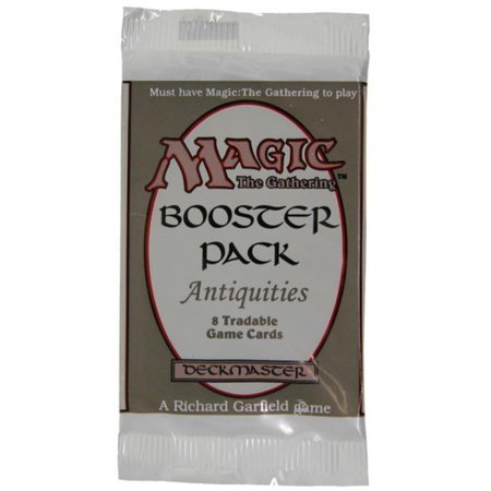 0742818065023 - MAGIC THE GATHERING CARD GAME - ANTIQUITIES BOOSTER PACK - 8 CARDS