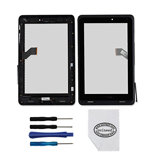 7428194818868 - NEW 7 INCH 7 INCH DIGITIZER TOUCH SCREEN GLASS 7 TABLET DIGITIZER FOR VERIZON WIRELES ELLIPSIS WITH FRAME BEZEL