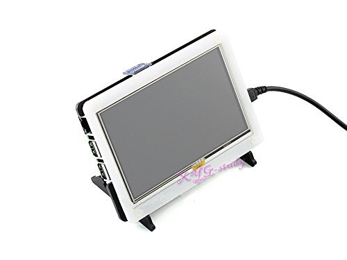 0742920643034 - 5 INCH RASPBERRY PI HDMI LCD WITH BICOLOR CASE @XYG