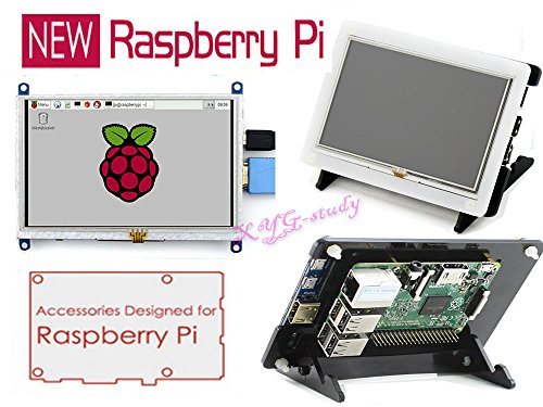 0742920645946 - ACCESSORIES PACK FOR RASPBERRY PI 2 MODEL B PI 1 A+ B+ WITH 5 INCH HDMI LCD (B) + TOUCH PEN + MICRO SD CARD 8GB -- MINI PC-- COMPLETE STARTER KIT @XYG-STUDY