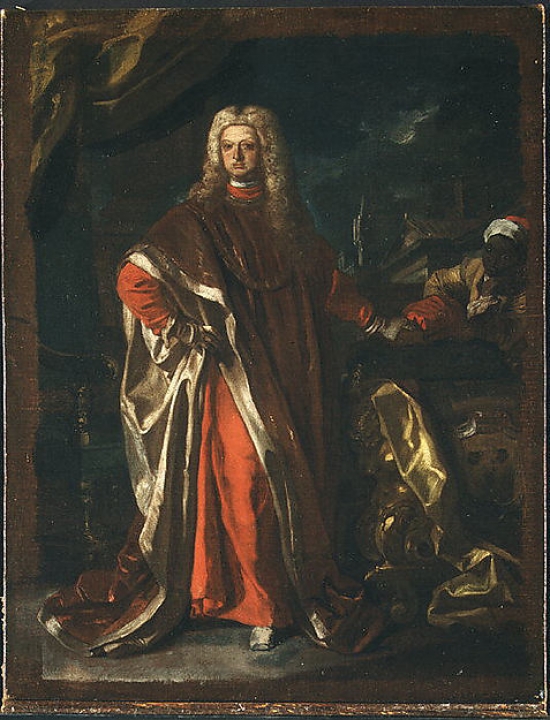 7429728689640 - DIEGO PIGNATELLI DARAGONA (1687–1750) POSTER PRINT BY FRANCESCO SOLIMENA (ITALIAN, CANALE DI SERINO 1657–1747 BARRA) (18