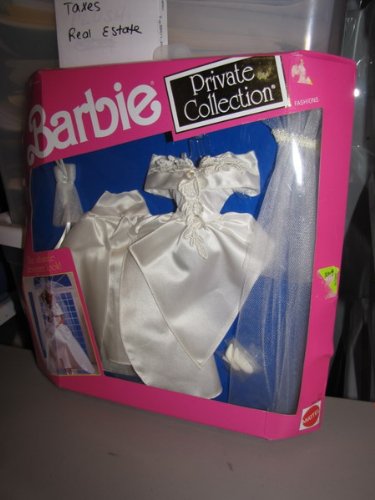 0074299027185 - BARBIE PRIVATE COLLECTION OUTFIT MINT IN BOX 1991 WEDDING