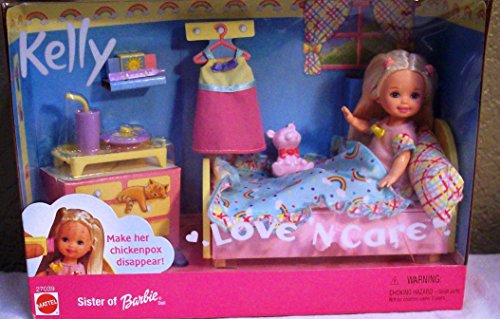 0074299270390 - KELLY SISTER OF BARBIE LOVE N CARE MAKE HER CHICKENPOX DISAPPEAR