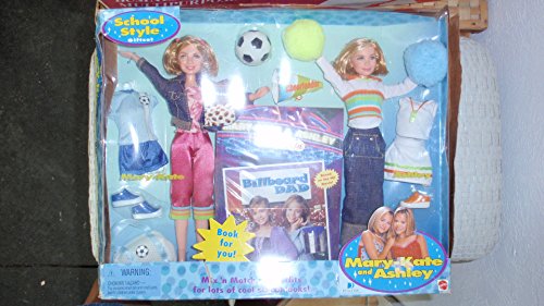 0074299282287 - MARY-KATE AND ASHLEY SCHOOL STYLE DOLL GIFTSET (BILLBOARD DAD)