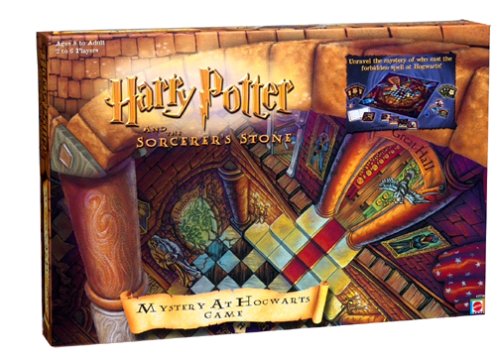 0074299427541 - HARRY POTTER MYSTERY AT HOGWARTS GAME BY MATTEL