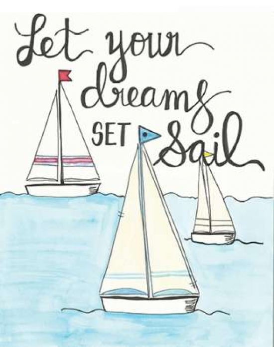 7430013079008 - LET YOUR DREAMS POSTER PRINT BY MONICA MARTIN (22 X 28)