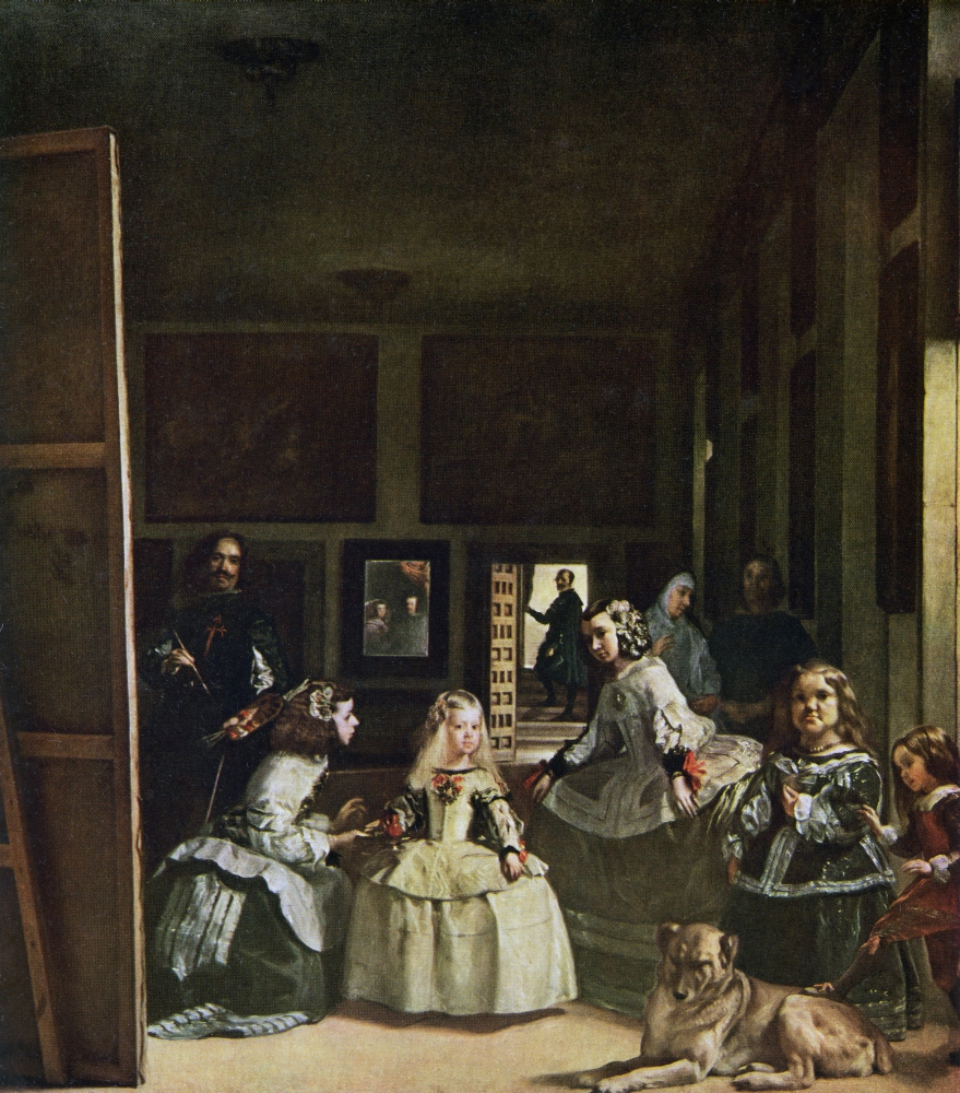 7430034991969 - LAS MENINAS BY DIEGO VELAZQUEZ. FROM THE WORLD'S GREATEST PAINTINGS, PUBLISHED BY ODHAMS PRESS, LONDON, 1934. (13 X 15)