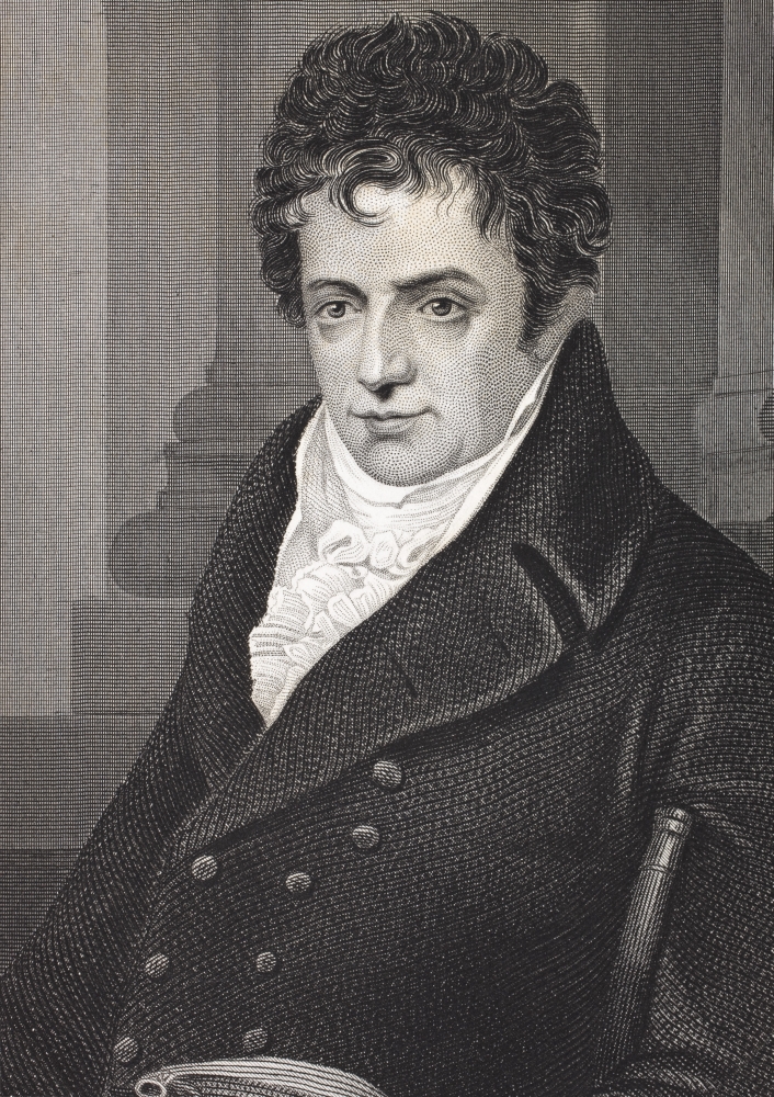 7430037866882 - ROBERT FULTON 1765 - 1815 AMERICAN ENGINEER AND INVENTOR OF THE STEAMSHIP FROM THE BOOK GALLERY OF HISTORICAL PORTRAIT 1
