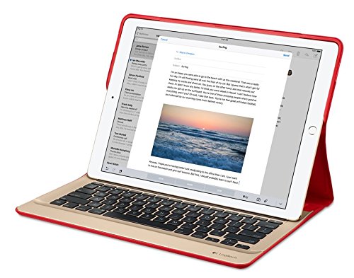 7430700350311 - LOGITECH CREATE BACKLIT KEYBOARD CASE WITH SMART CONNECTOR FOR IPAD PRO (12.9-INCH) - RED (CERTIFIED REFURBISHED)