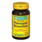 0074312473500 - CHEWABLE PINEAPPLE BROMELAIN NATURAL DIGESTIVE ENZYME 100 TABLET