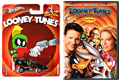 0743167365758 - LOONEY TUNES FUN PACK CARTOON HOT-WHEELS MOVIE DVD + POP CULTURE CAR BUNDLE & FEATURE MOVIE WITH BUGS BUNNY & DAFFY DUCK