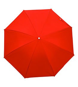 0743305391441 - ISLAND SHADE CLAMP-ON UMBRELLA IN RED