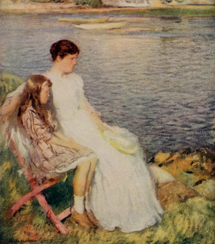 7433209711799 - APPLETON'S BOOKLOVERS MAG 1904 SEA WALL, SEPTEMBER POSTER PRINT BY JOSEPH DECAMP (18 X 24)