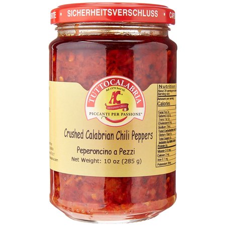 0743373278316 - TUTTO CALABRIA, PEPPERS CHILI CALABRINA CRUSHED, 4 PACK X 10 OUNCE Â€¦