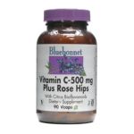 0743715005723 - VITAMIN C PLUS ROSE HIPS 500 MG, 90 VCAPS,90 COUNT